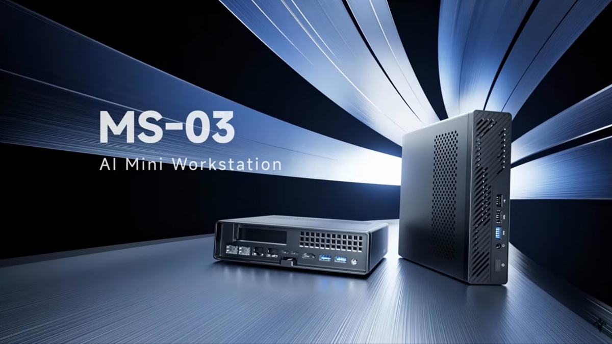 Minisforum带来MS-03工作站三M.2+PCIe x8插槽，配有四个网