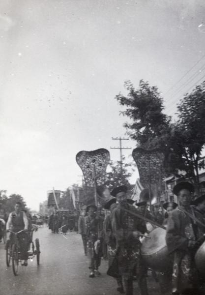 送葬队伍，北京，1945 ​​​