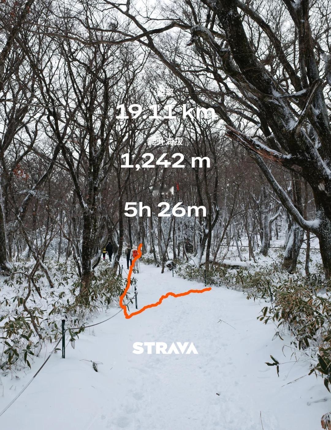 汉拿山雪景徒步6小时✔️
路线：城板岳上-观音寺下路线🇰🇷，总6h。个人觉得