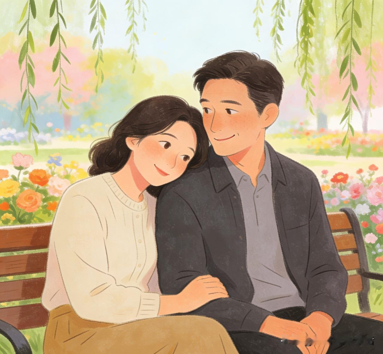 太懂了！感情好并非每日热络，而是那份“熟悉感”。
“天啊！刚悟到：感情动人之处，