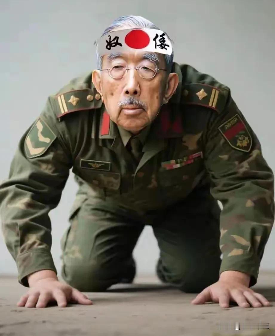 日本现在都把这些照片给忘记了吗？近日，一张日本军官下跪的照片让日本人破防了，直呼