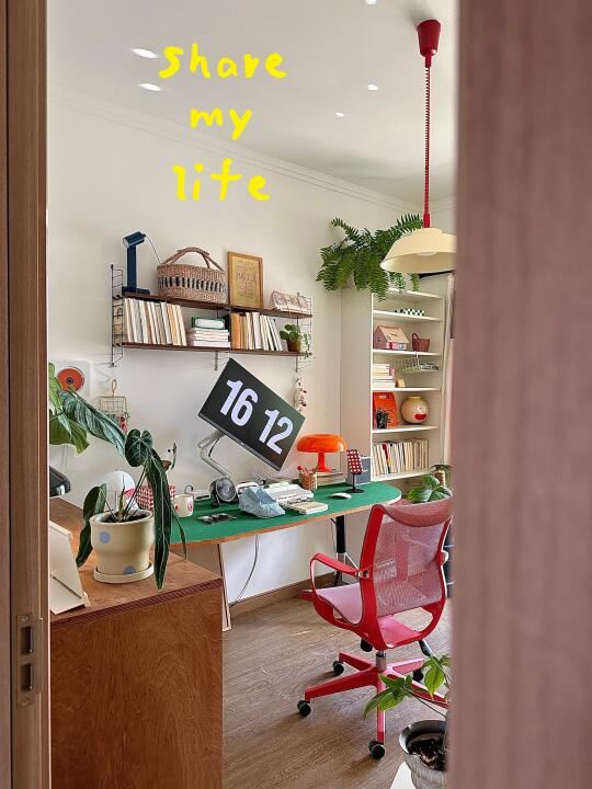 次卧改书房📖变成enfj的精神容器🍧🍧