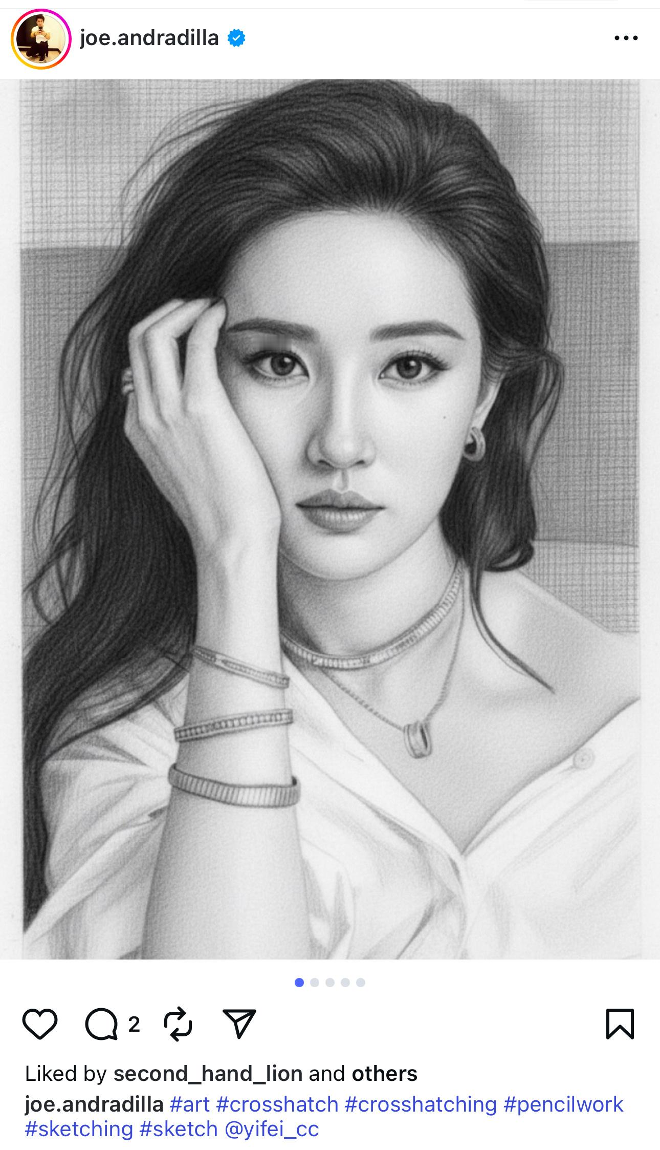 刘亦菲 lyf 刘亦菲宝格丽全球品牌代言人 Ins上全球艺术家们关于刘亦菲的二创