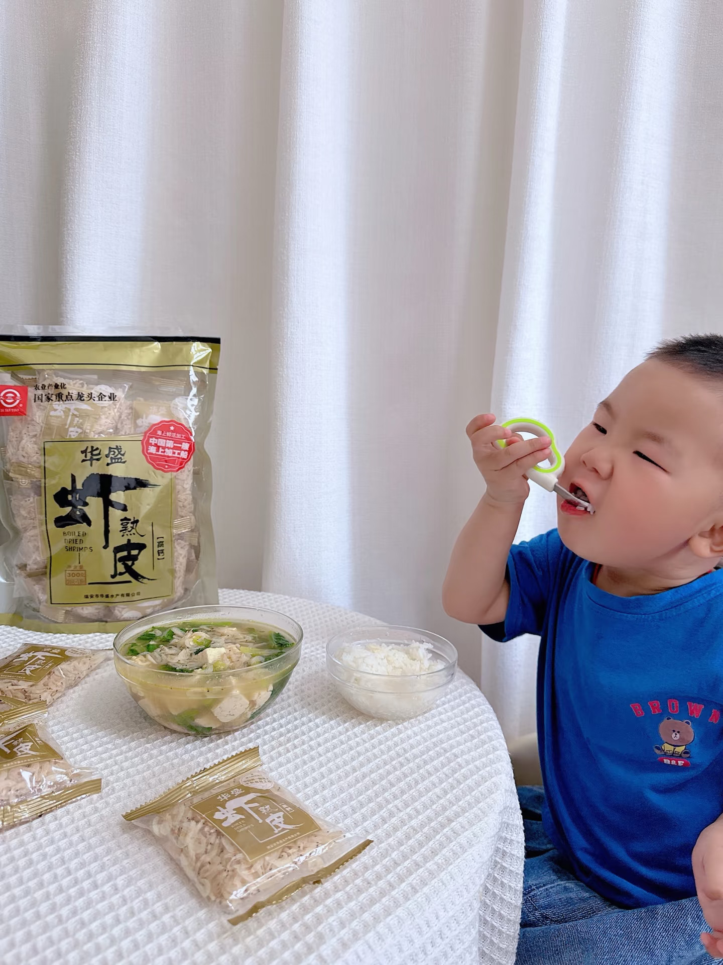 饭渣宝宝逆袭！被这袋虾皮拿捏了！