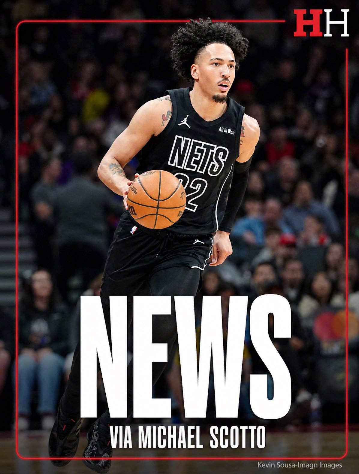 2024年夏联MVP！老鹰队已与前锋杰伦·威尔逊签下了一份双向合同。现年25岁的