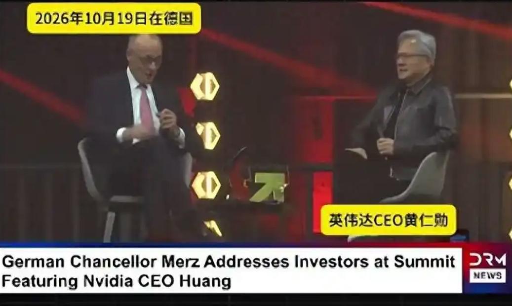当着德国总理的面，黄仁勋一句点评，直接点透了中国最硬核的底牌。
 
10月19日