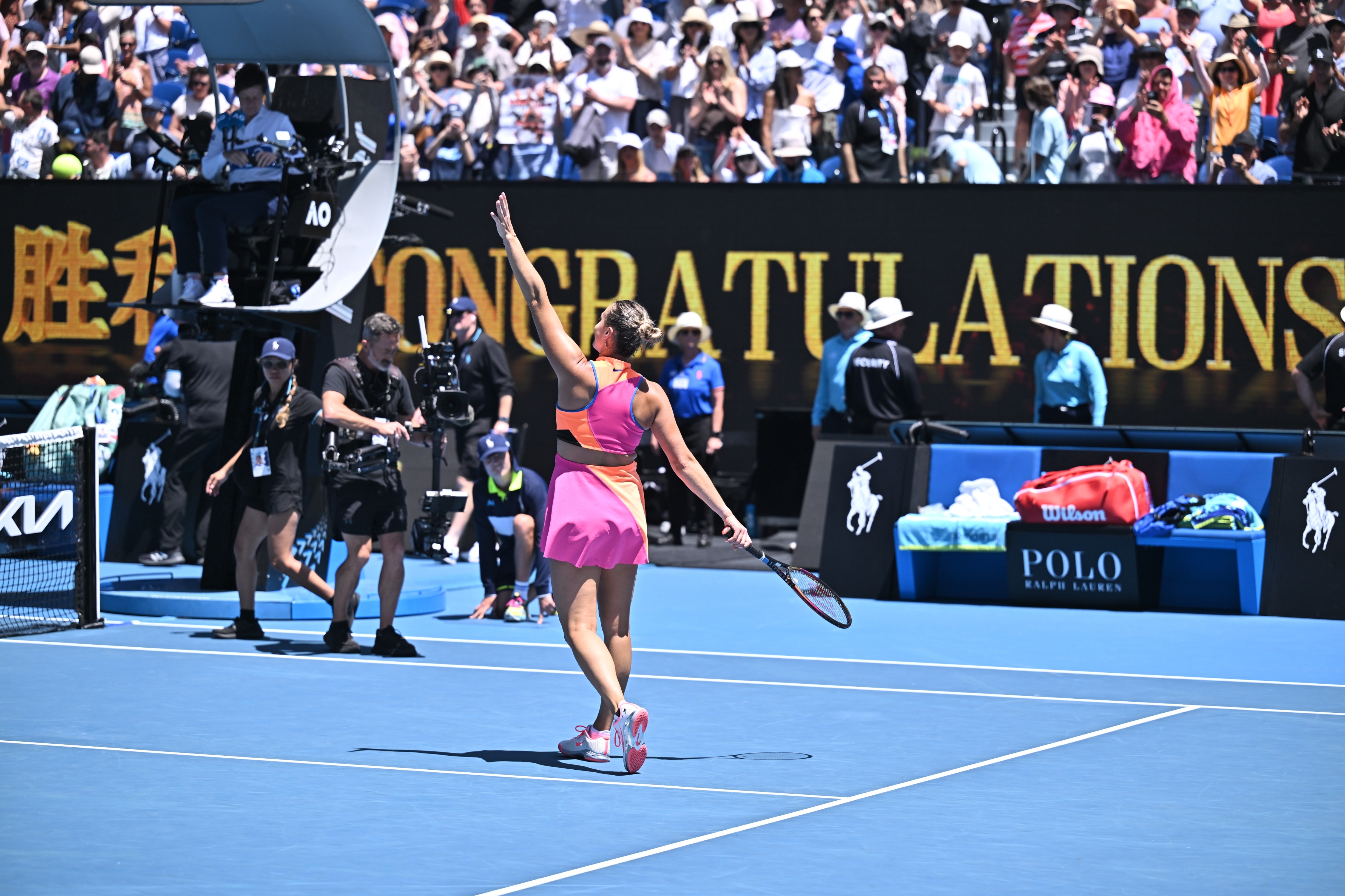 白卓璇0比2萨巴伦卡白卓璇无缘澳网32强 白卓璇3-6/1-6不敌世界第一萨巴伦