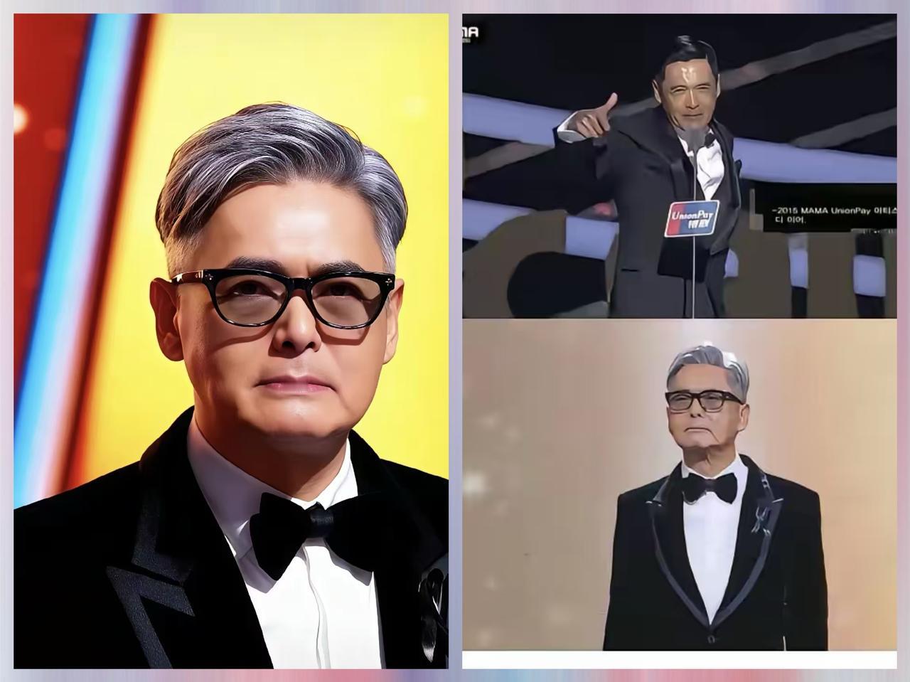 相由心生
不是没道理的
看到70岁的周润发站在领奖台上，第一眼我是真没敢认，头发