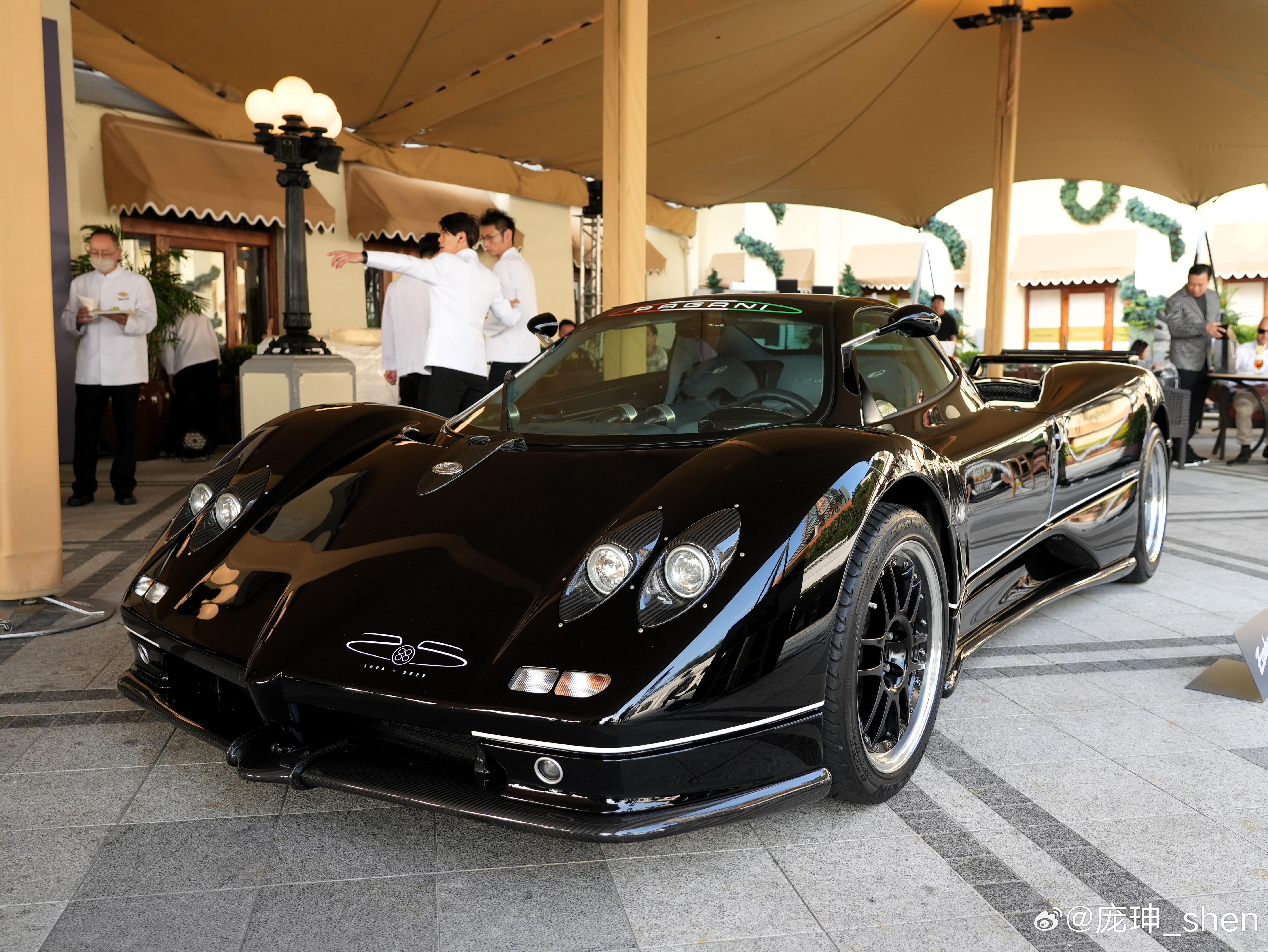 #shen车视界# 上个月帕加尼25周年纪念活动香港站的一些随拍[心]Zonda