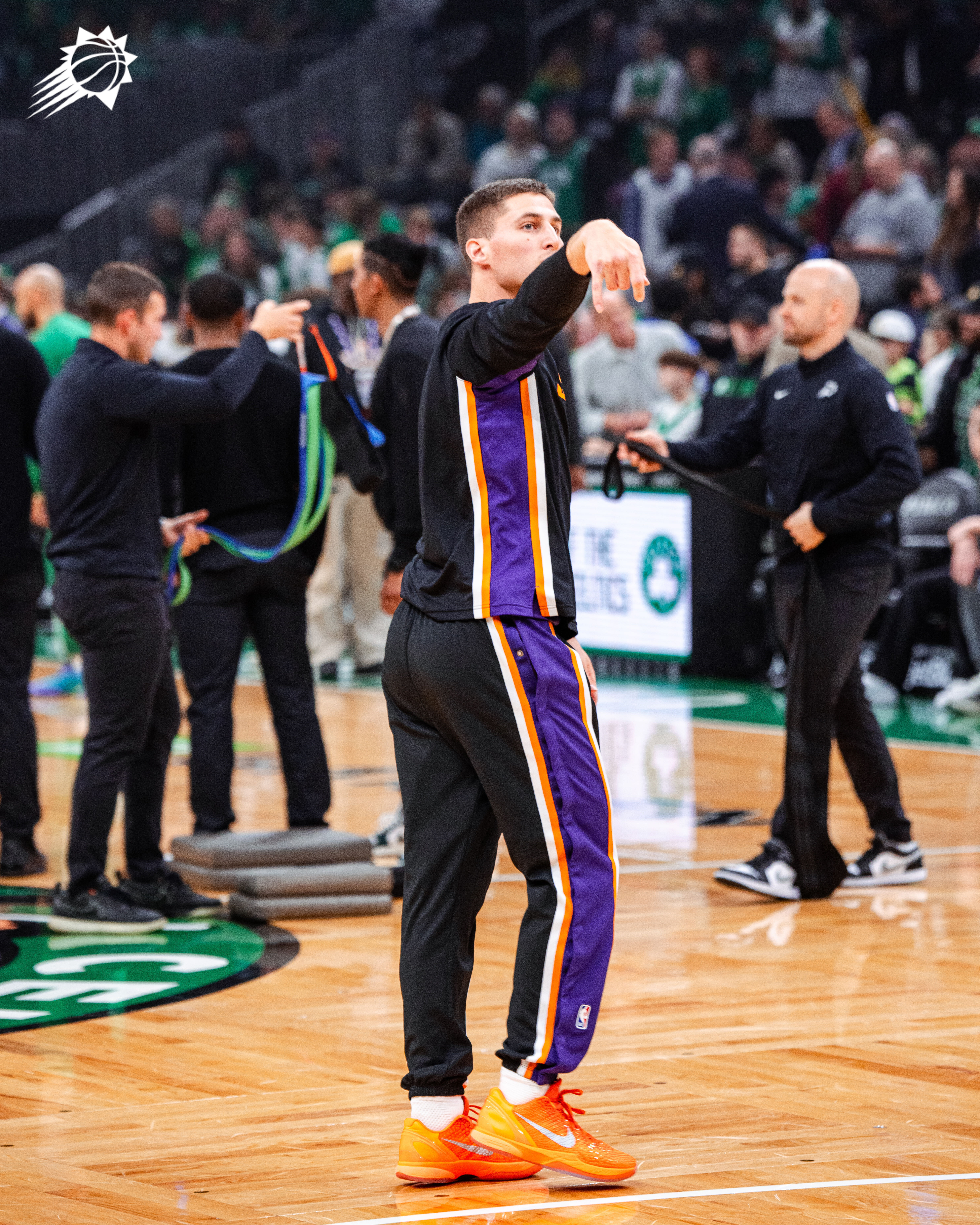 比赛马上开始，你们准备好了吗❓❗️🔥🔥🔥菲尼克斯太阳 ｜旭日东升 ｜太阳v