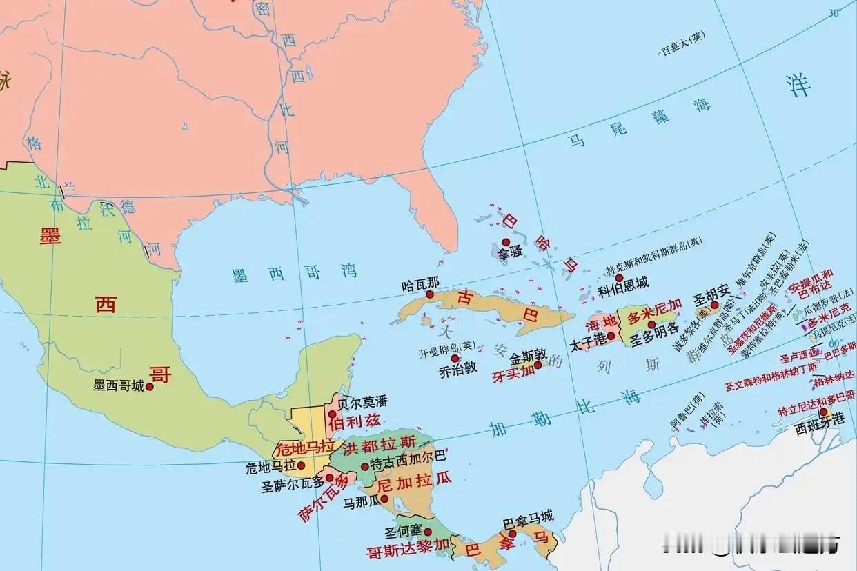 哥伦布骗了全世界500年的名字

昨天聊了四个几内亚，今天这个更冤——西印度群岛