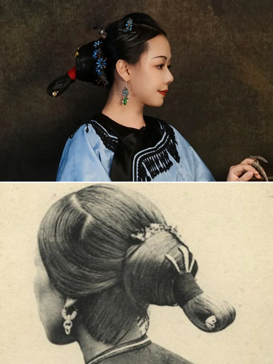 这个鹊尾头可以说是很还原了