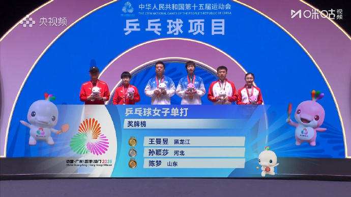 女单颁奖仪式，冠亚季军   领奖台合影，恭喜三位运动员！ 