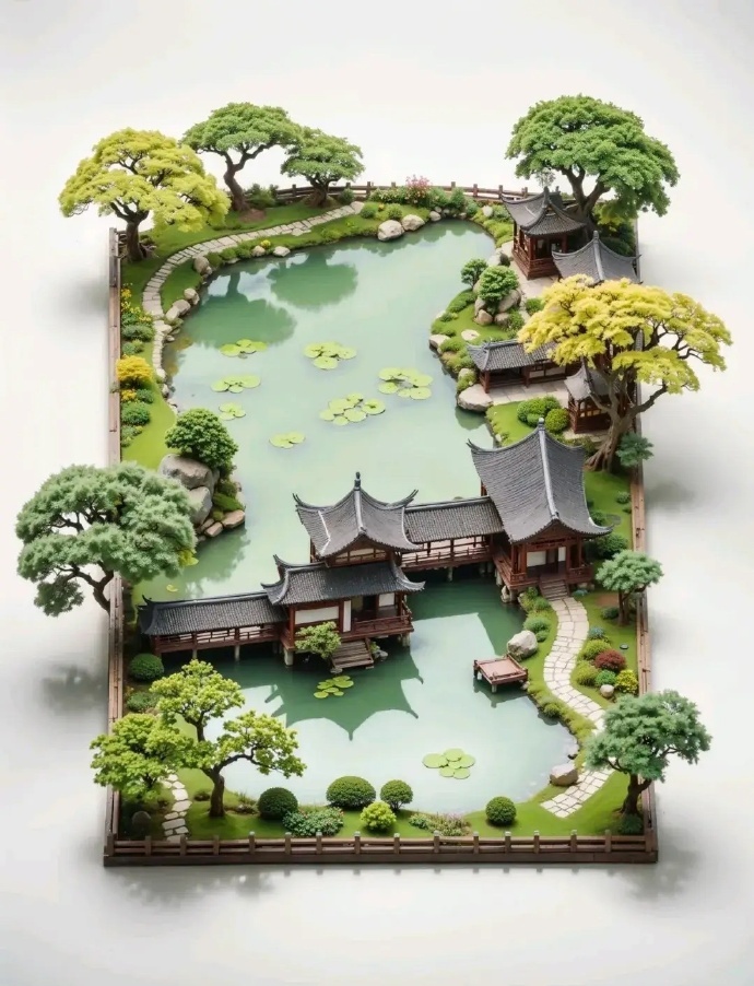 中式庭院～园林景观  