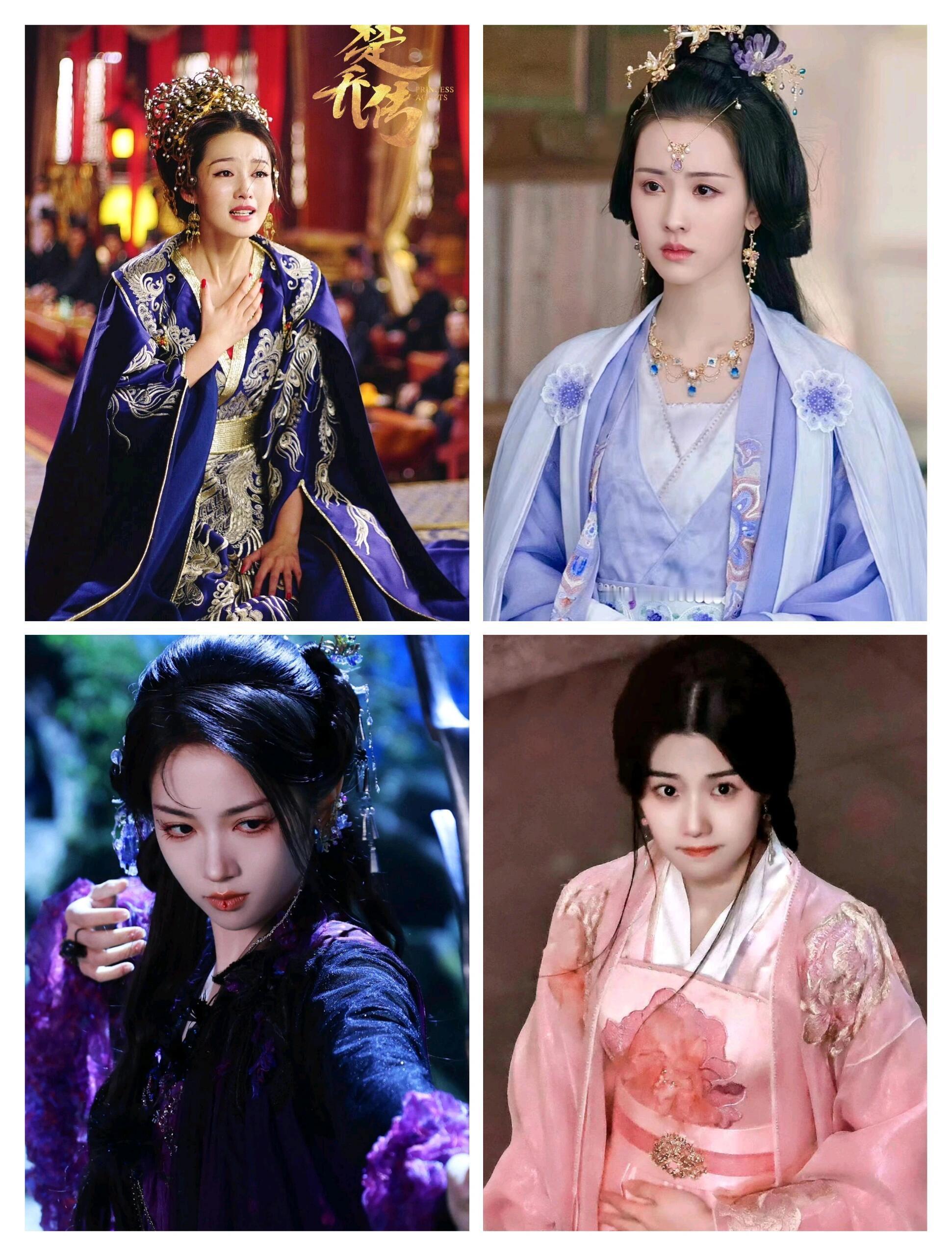 决战最出圈女二之巅元淳（《楚乔传》）李沁叶冰裳（《长月烬明》）陈都灵茯苓（《白月