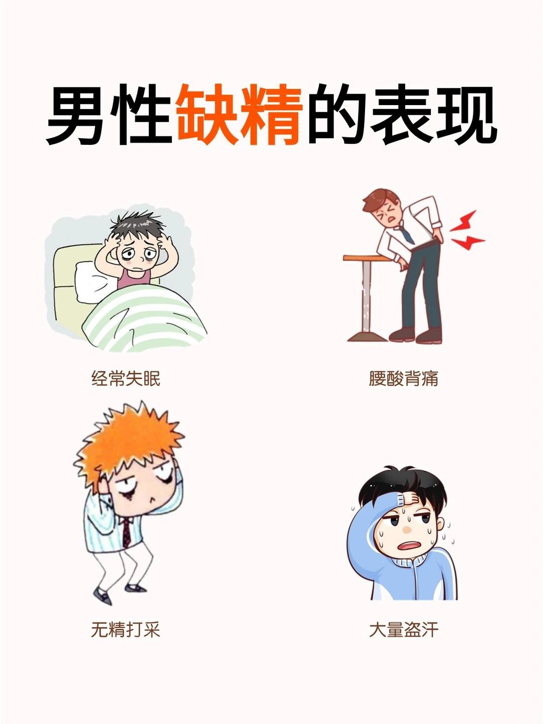 男人缺精的表现~备孕男人也很关键