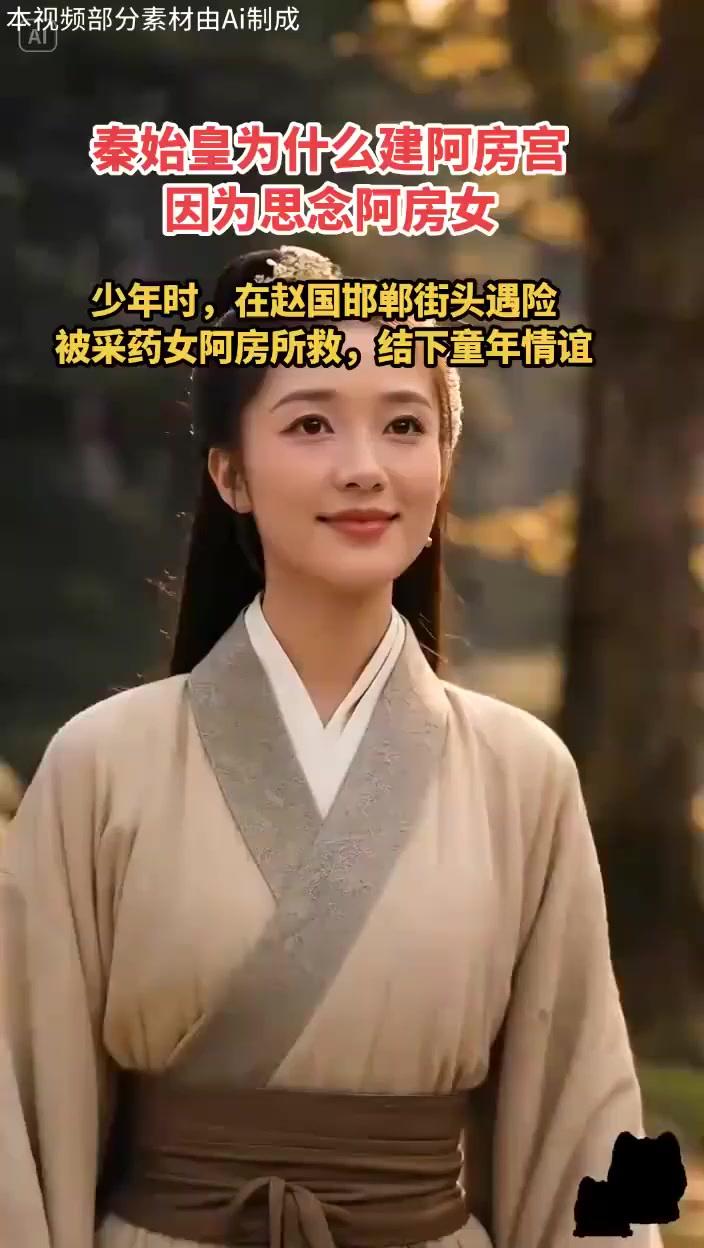 这段流传的野史里，阿房女成了秦始皇一生的执念。相传她离世后，嬴政为守她的绝世容颜