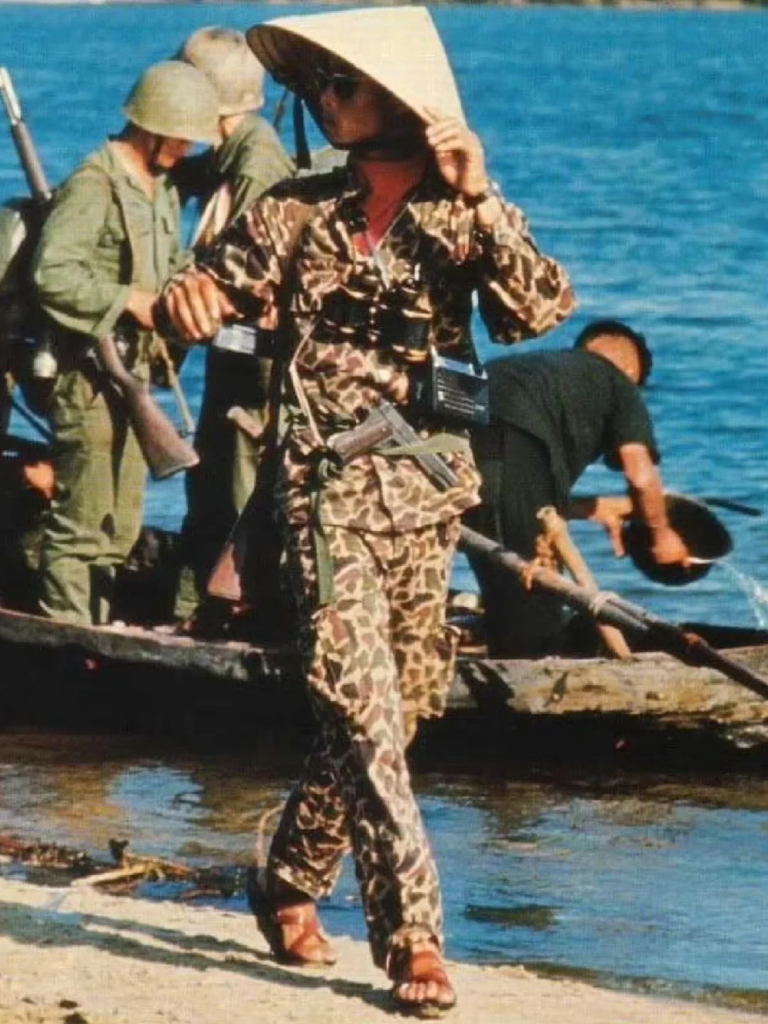 越战中的一名南越游骑兵