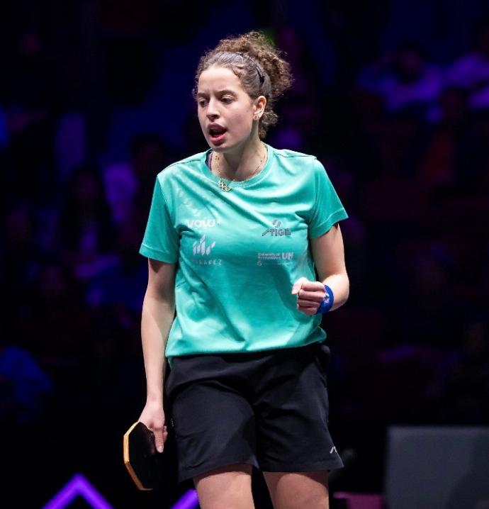 汉娜.高达：我才是亚军。
本届澳门世界杯，孙颖莎一路战胜了6名队员，连续三次登顶