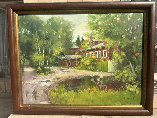 俄罗斯艺术家[搜索高亮]协会会员 罗马的夏日乡村