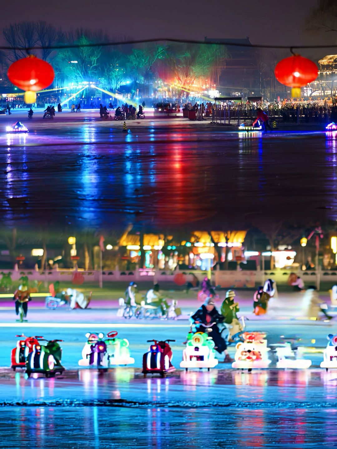 北京夜间冰场汇总，大型蹦迪现场嗨翻天