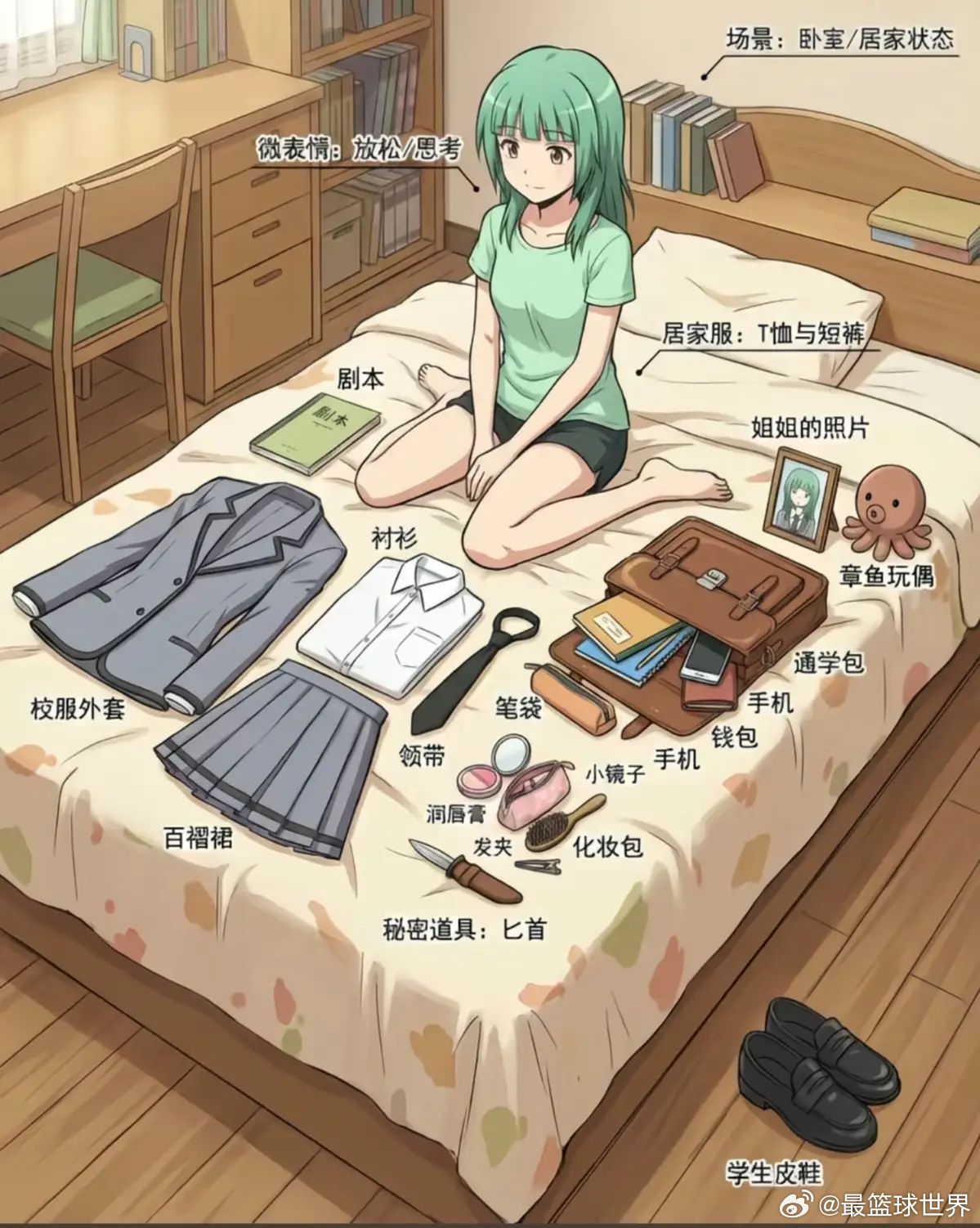 男孩和女孩房间对比！ 