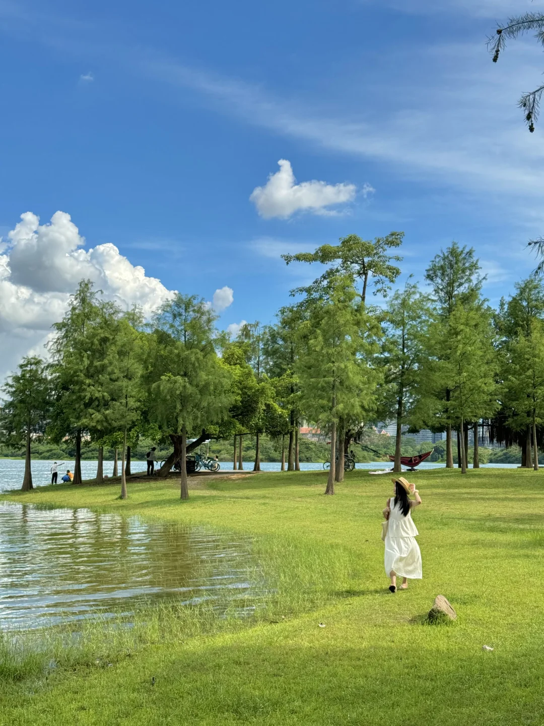 出来混‼️松弛感是自己给的，这个公园太美了
