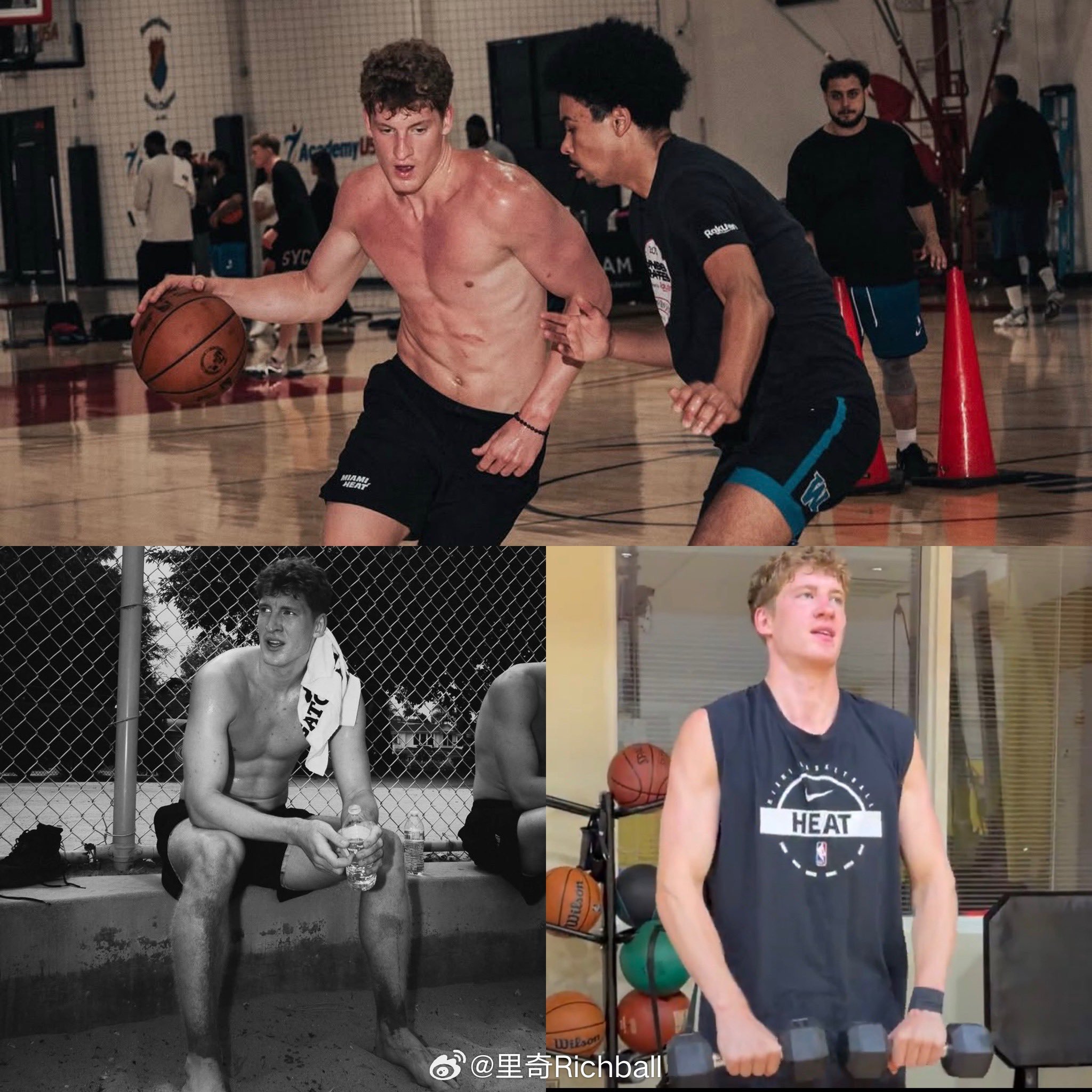 雅酷看起来壮了不少nba季后赛