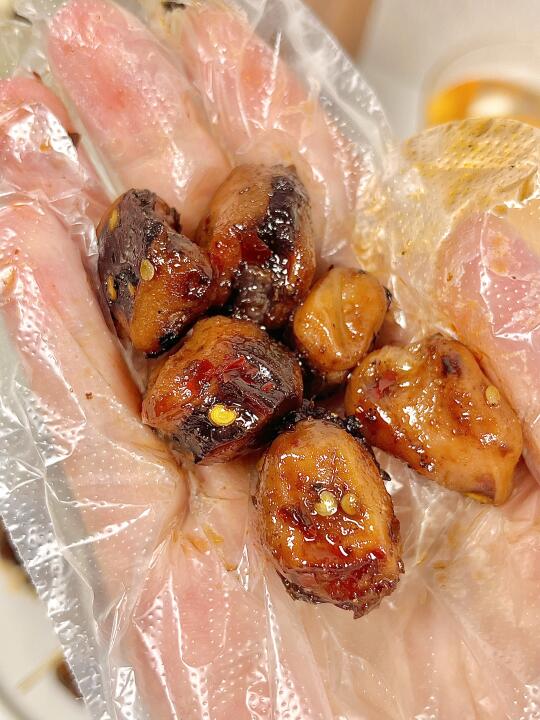 这个鱿鱼粒开袋就到了大连海边的感觉……