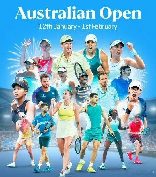 一个冷知识🔥🔥🔥🔥澳网2026 今年澳网是进入21世纪以来的第100项大