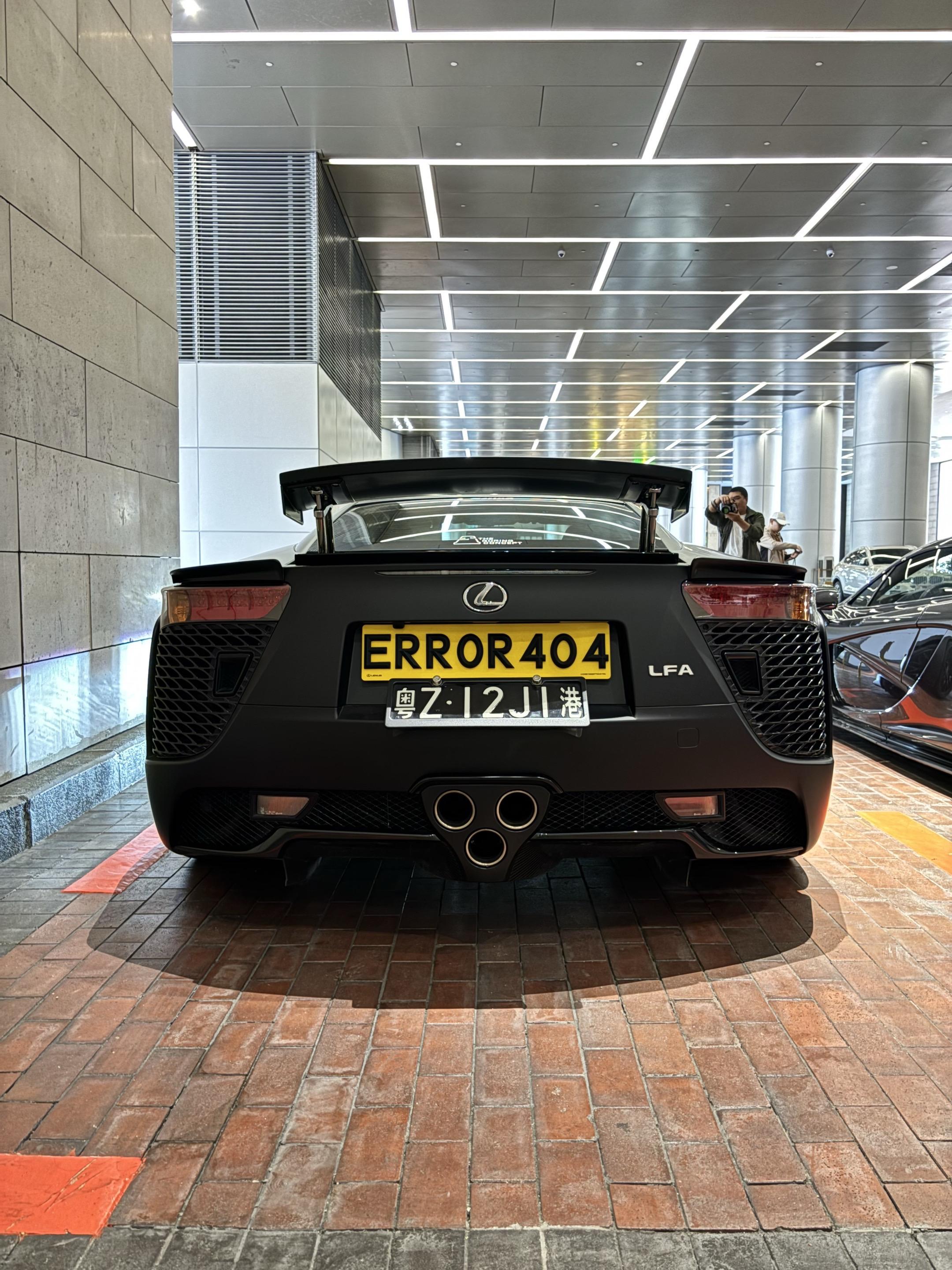 大陆唯一一台两地牌雷克萨斯LFA，只有广东人才懂雷车的含金量！