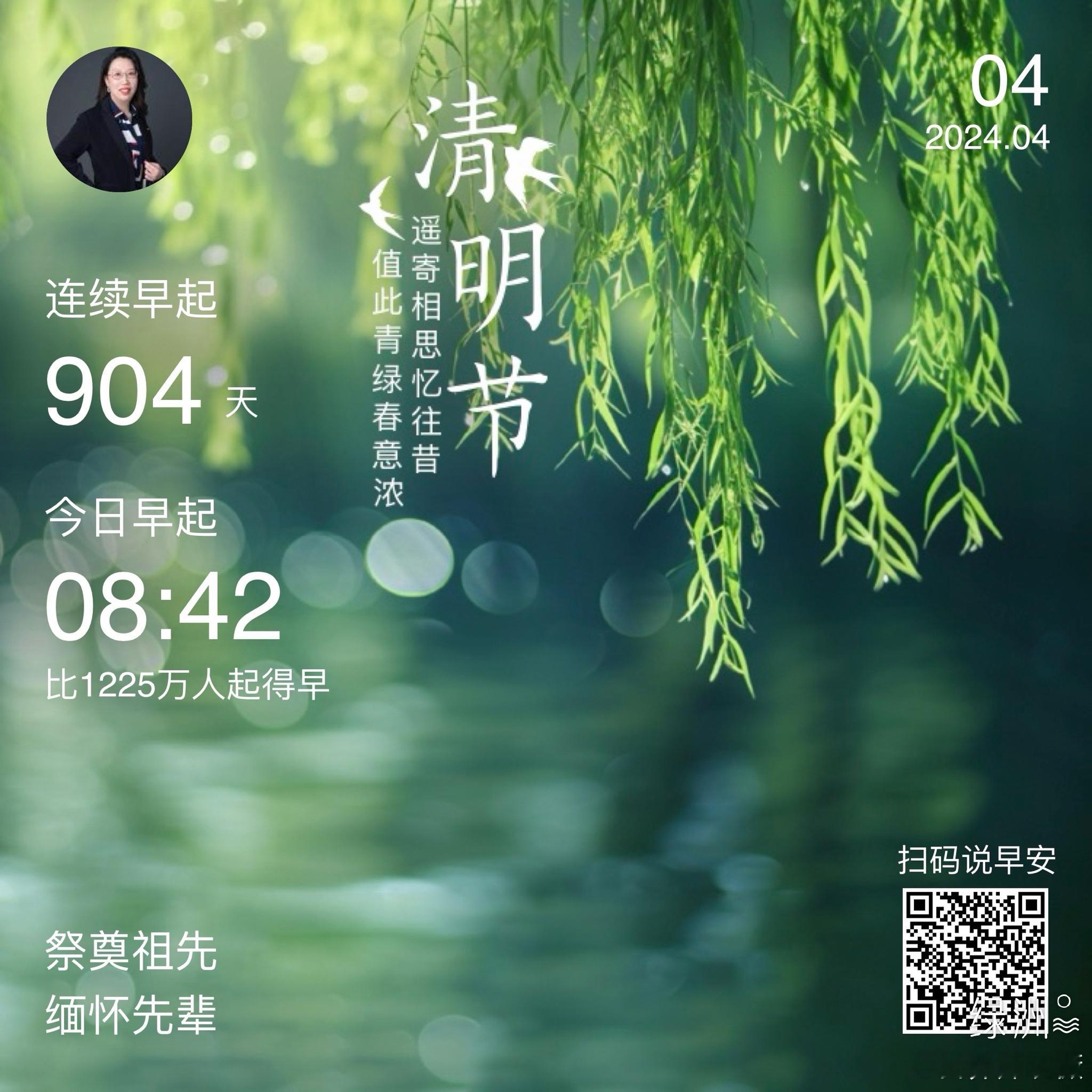 #早安#祭奠祖先缅怀先辈 