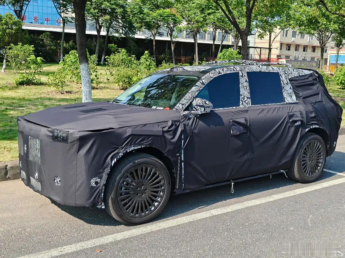 岚图全新SUV谍照曝光！新车定位六座大SUV，命名为岚图泰山，主打一个科技智能化
