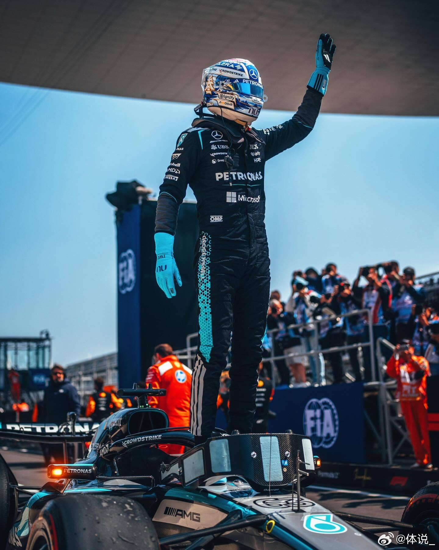 拉塞尔夺F1中国站冲刺赛冠军恭喜拉塞尔 