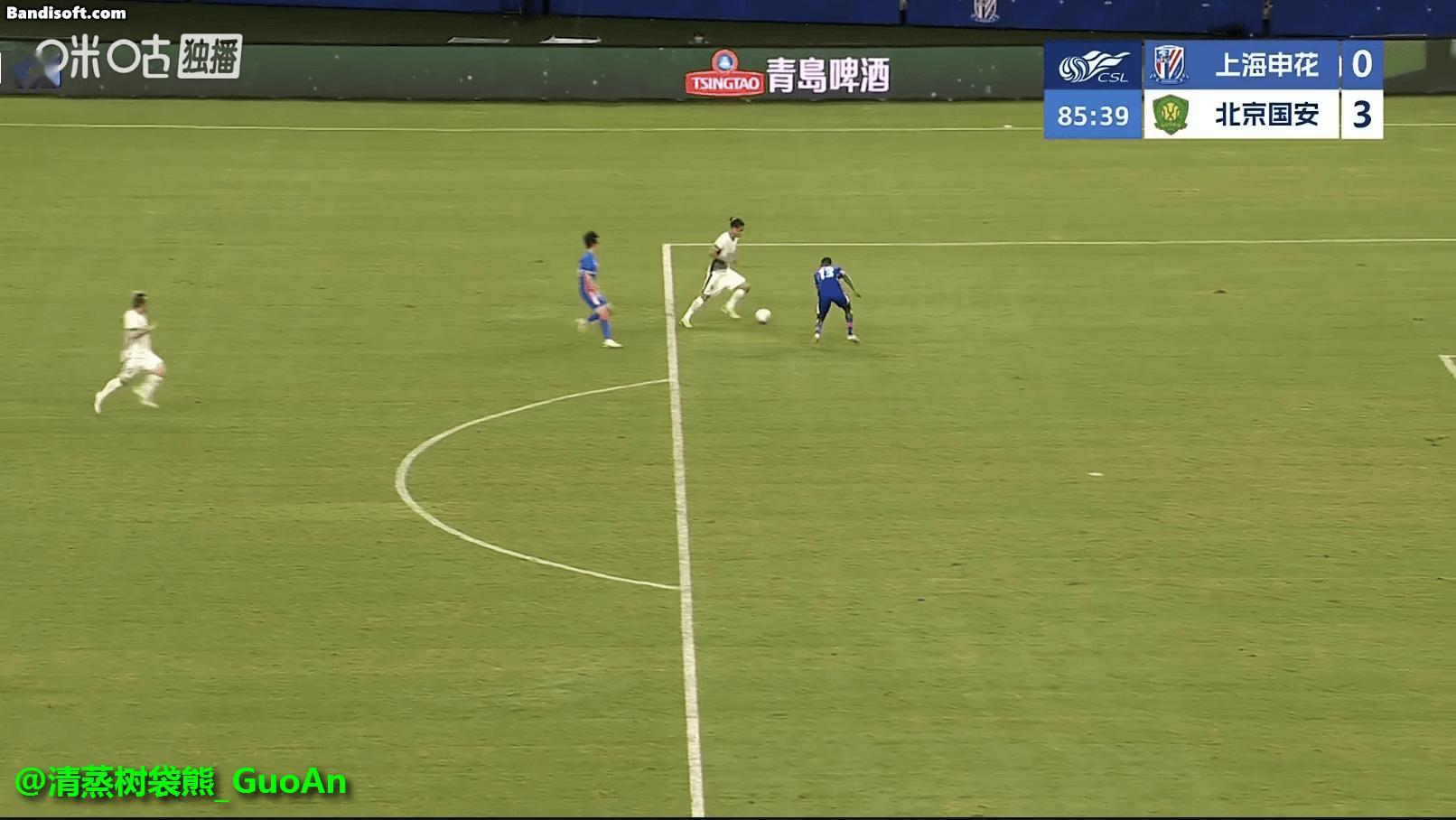会打反击的国安你慌不慌？张稀哲！3-0！北京国安中超联赛上海申花vs北京国安