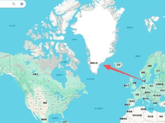 世界第一大岛，格陵兰。名义上，它属于丹麦。但地图摊开，丹麦远在3000公里外，而