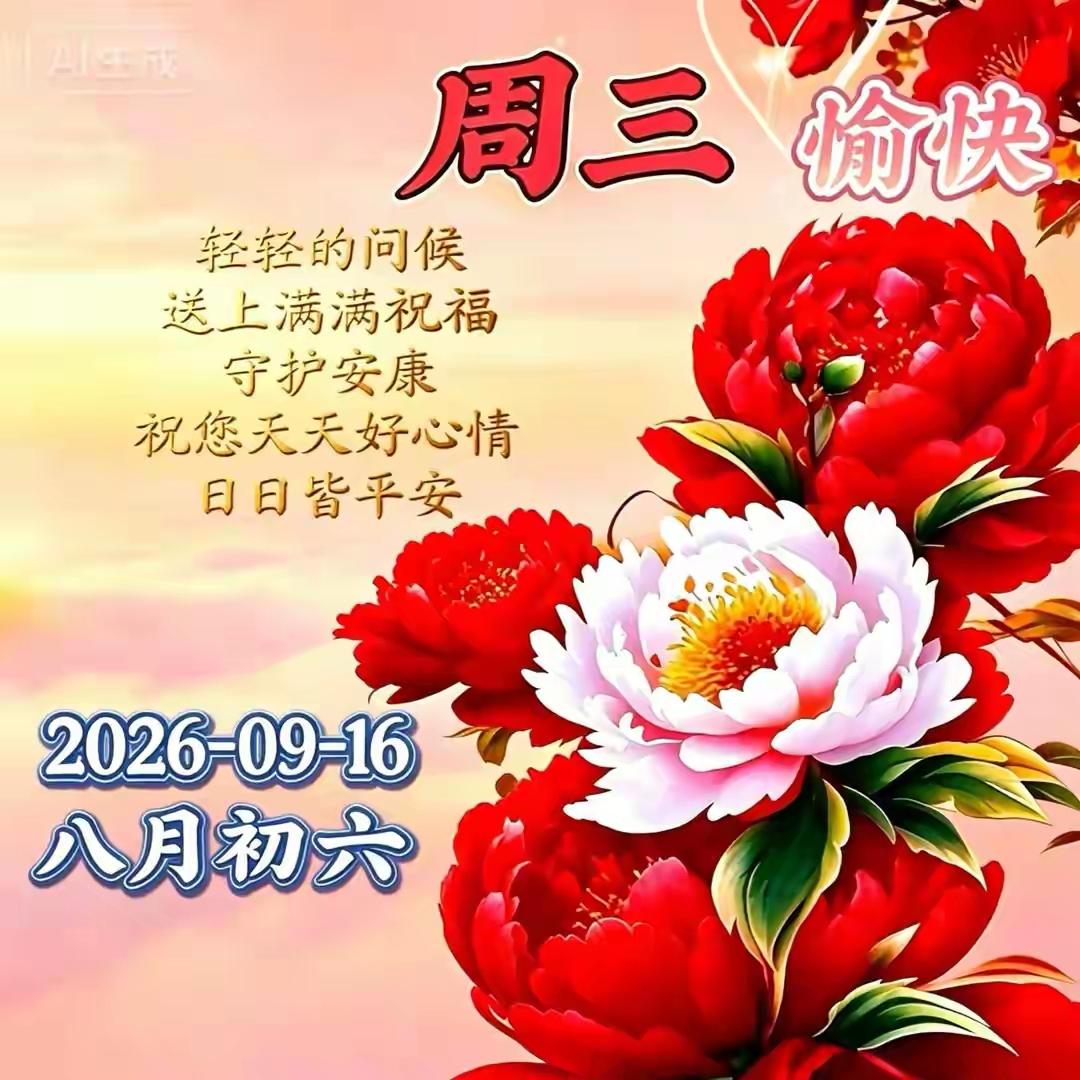 清晨的阳光，温柔洒向人间☀️
新的一天，愿所有美好如约而至。
不必追赶别人的脚步