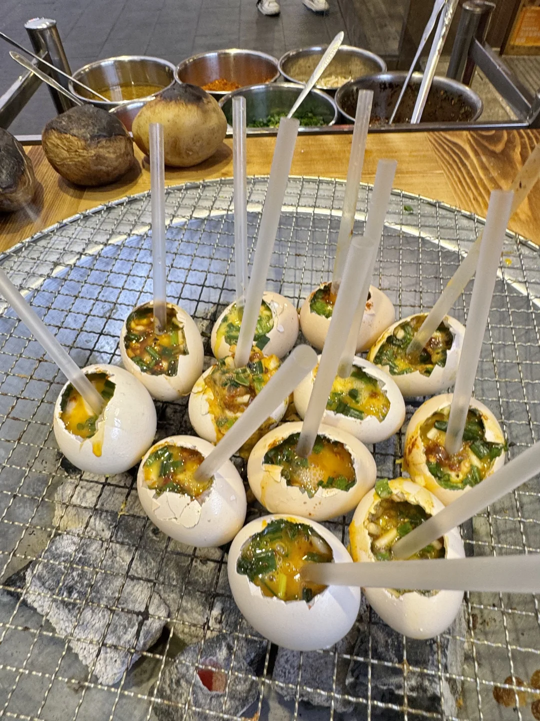 杭州首家！！杭州首家！！贵州烤鸡蛋！！！