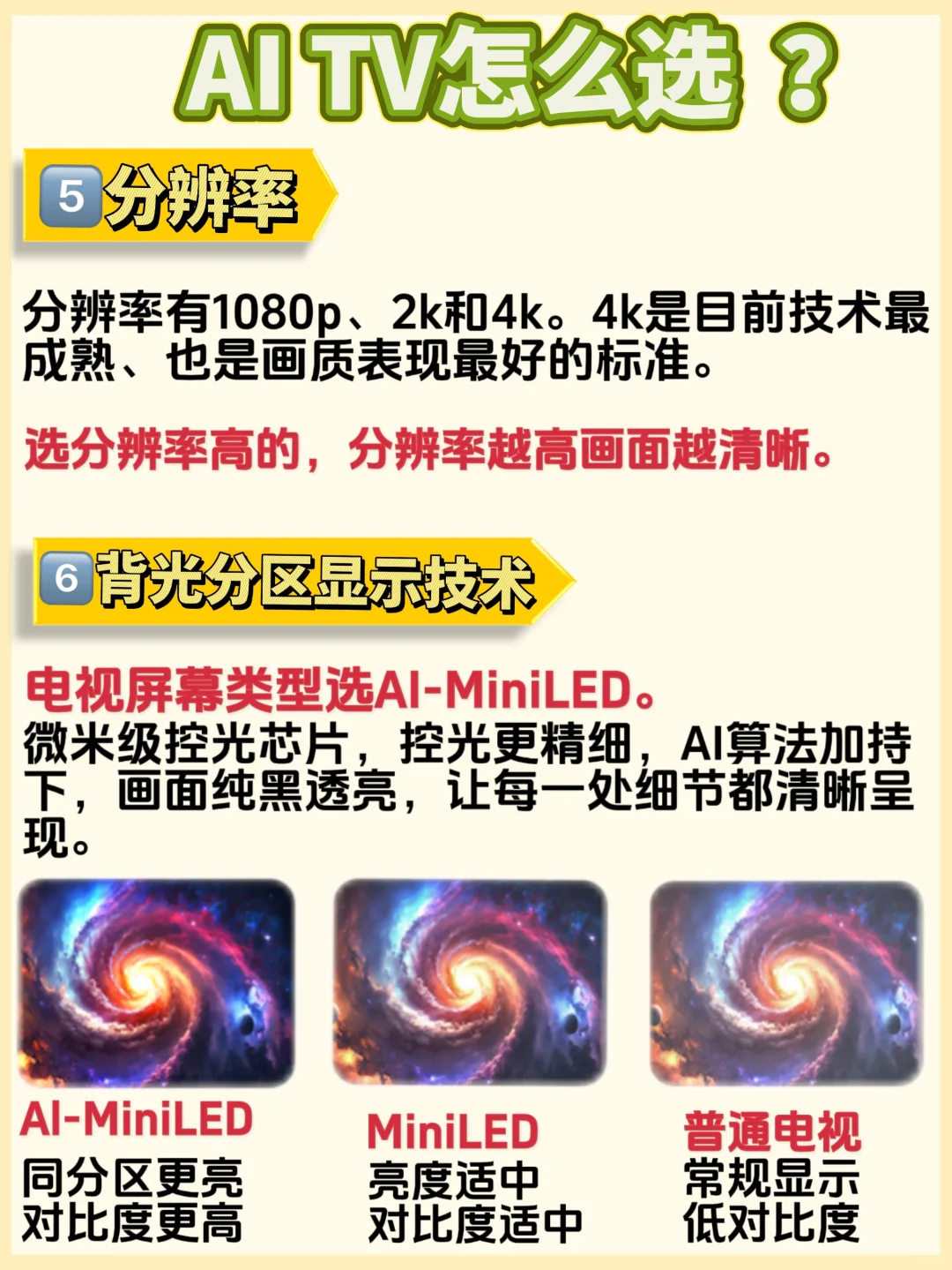AI TV 还不知道怎么选❓一篇搞明白