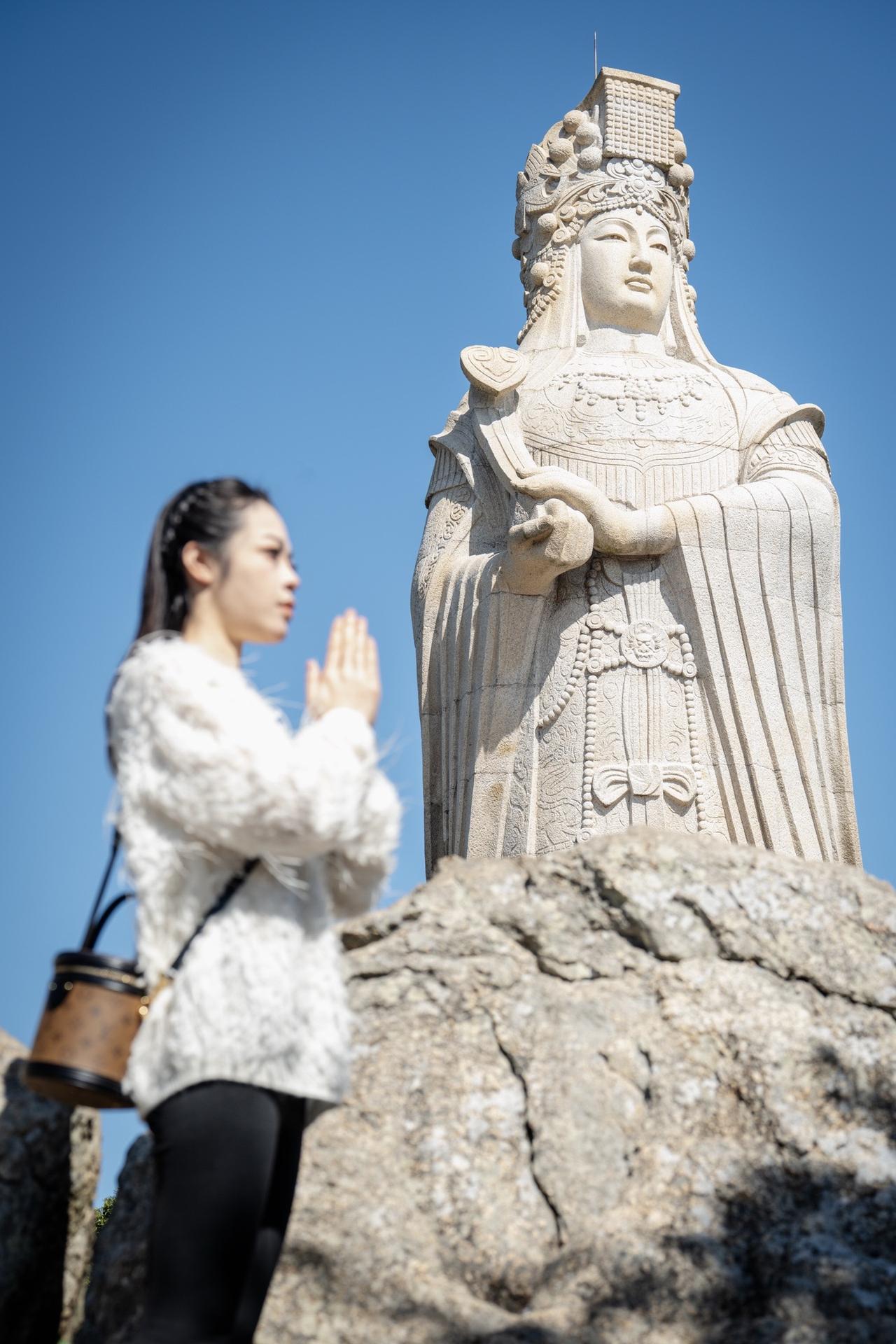 湄洲岛妈祖 诸事顺利 景点打卡 写真约拍 蛇年大吉