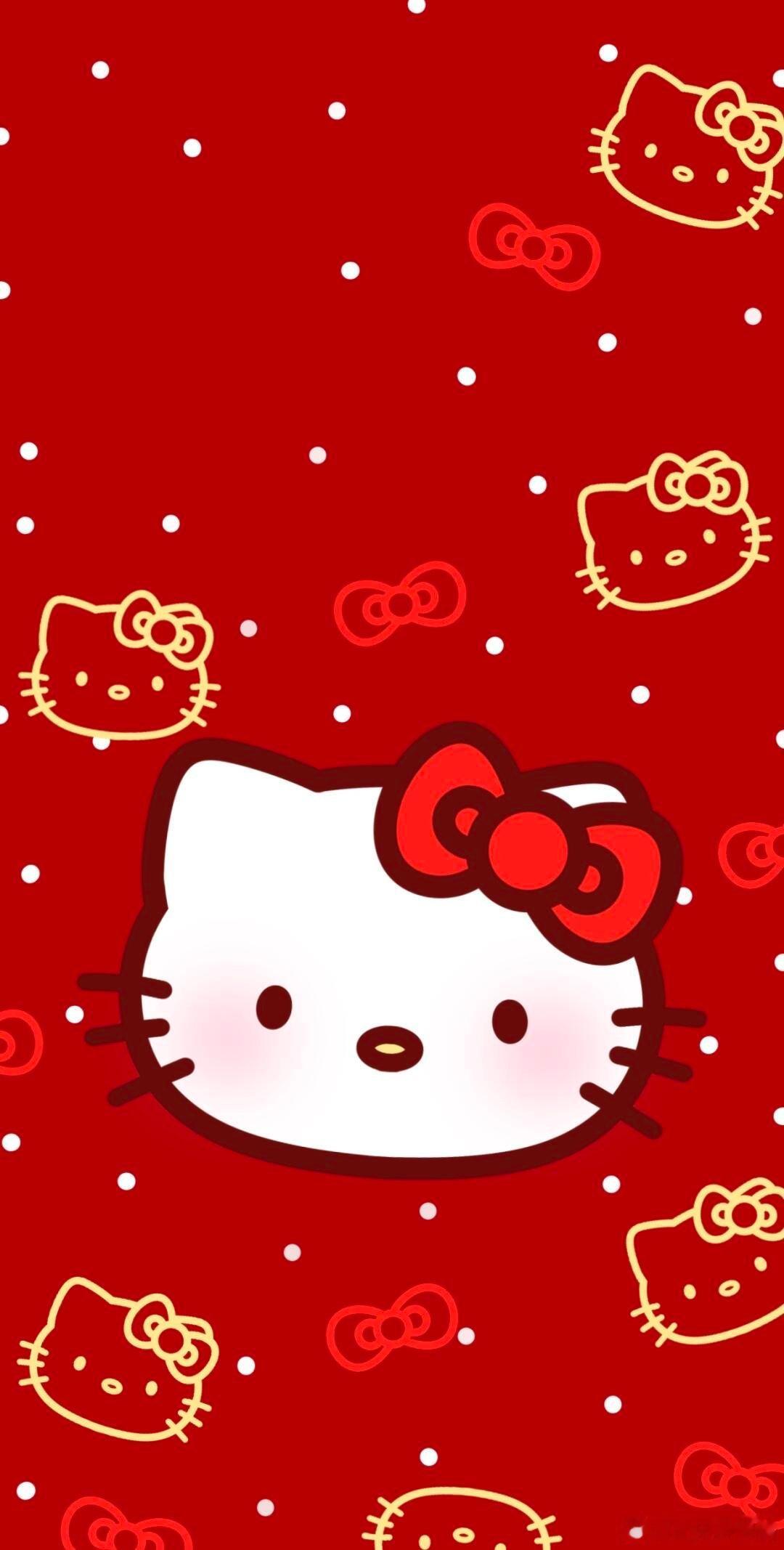 Hellokitty[超话]  HelloKitty新年发财暴富壁纸 