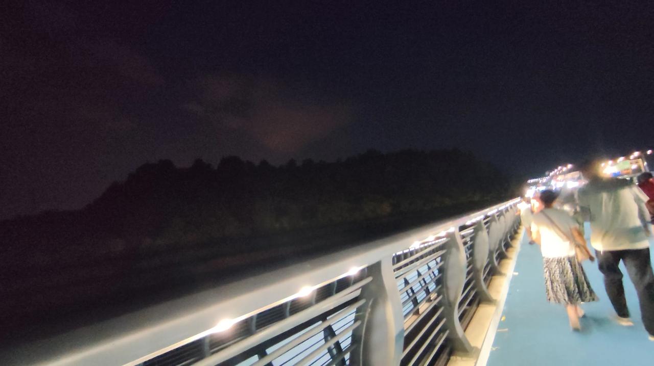夏日生活打卡季夜景分享！网友实拍金简仁跨沱江大桥