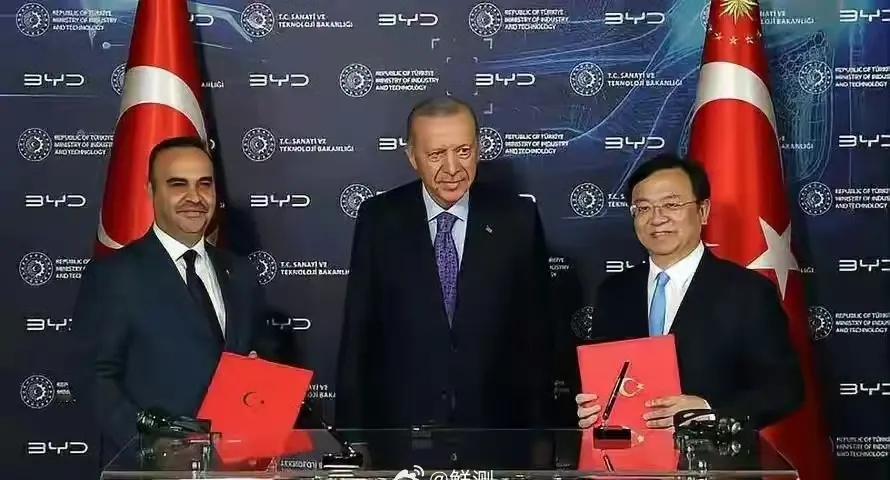这次我完全支持比亚迪！

比亚迪原计划去土耳其投资建厂，投资高达十亿美元，双方在