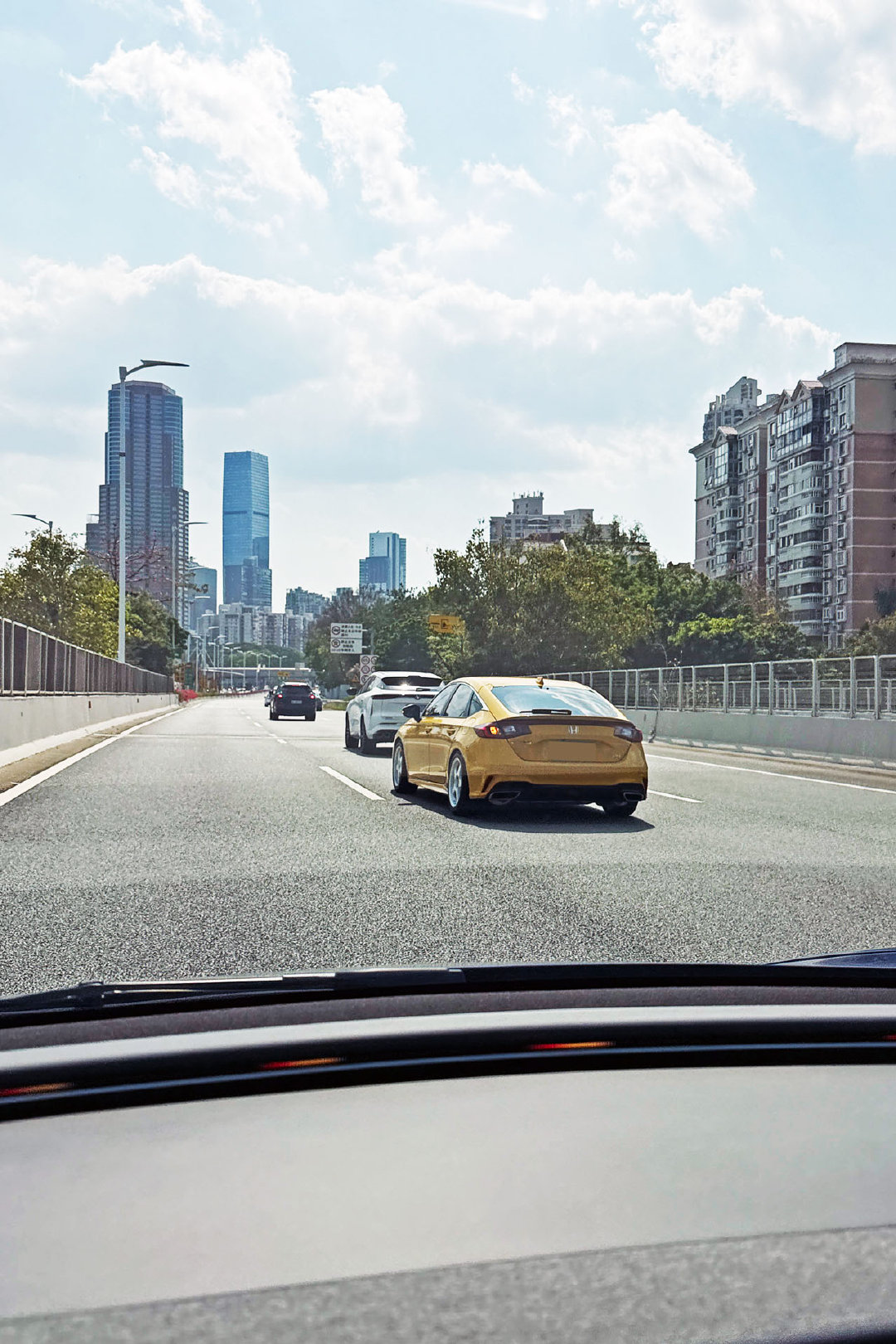 黄色两箱 本田型格 本田型格HatchBack VTEC 深圳街拍
