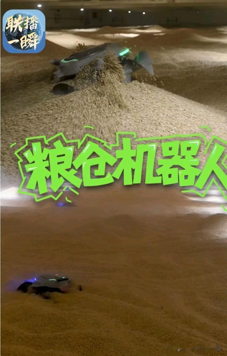 救命！现在粮仓管理都卷成这样了？这个智能“平整师”也太实用了吧！👏
 
谁懂啊