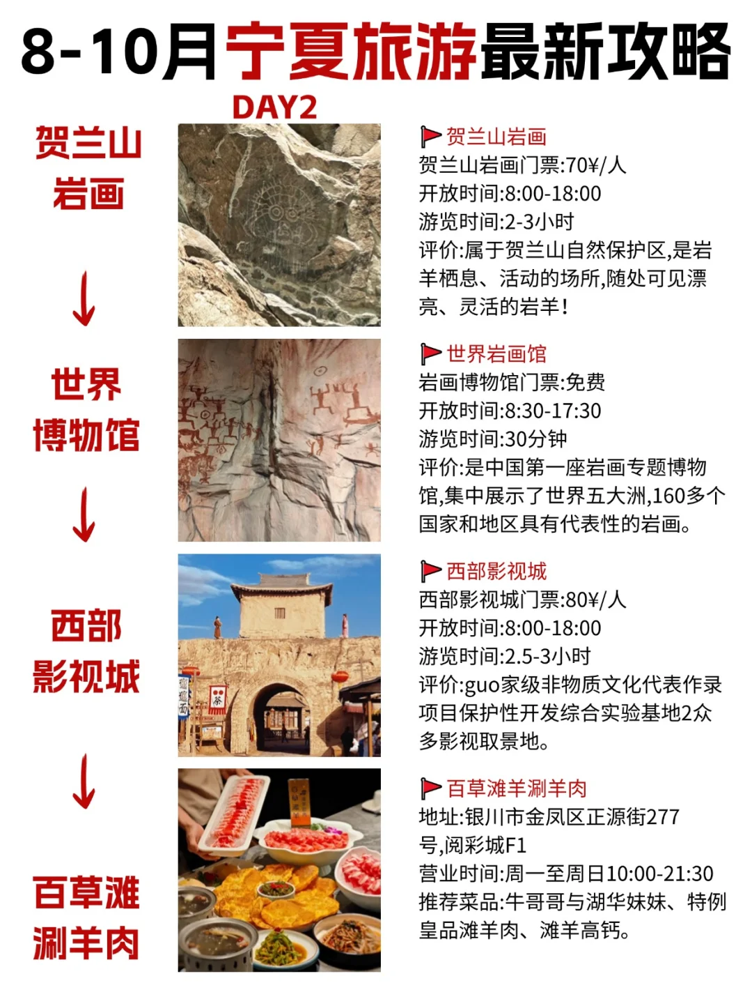 8-10月来宁夏旅游，🐴住这篇就够了❗