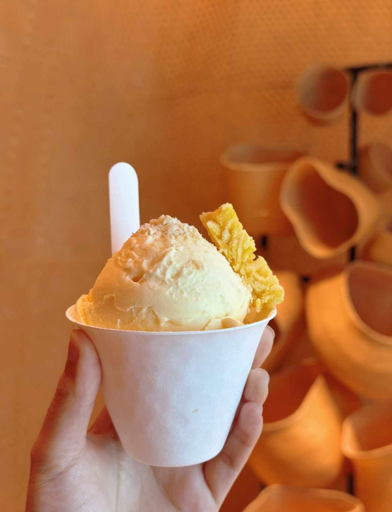 喜茶x白天鹅萨其马，到底是不是真的白天鹅？
🍦广州沙面喜茶DP店限定「白天鹅萨