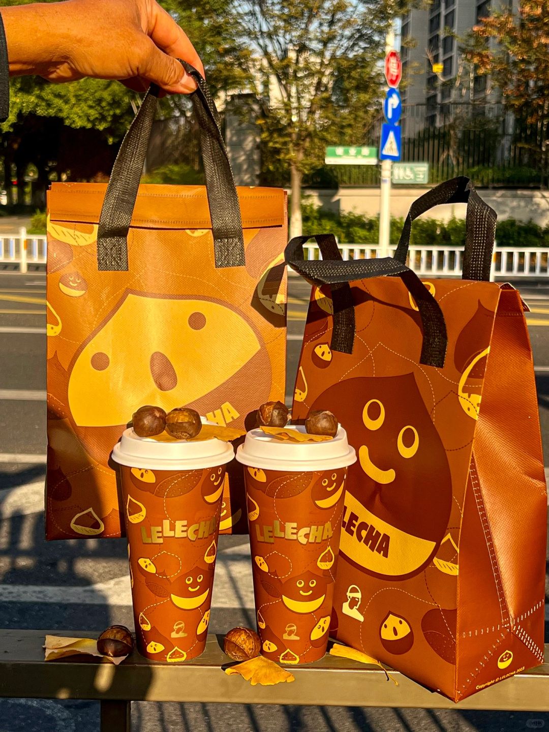 公主请喝茶🌰美拉德风的乐乐茶新品好喝哭😭