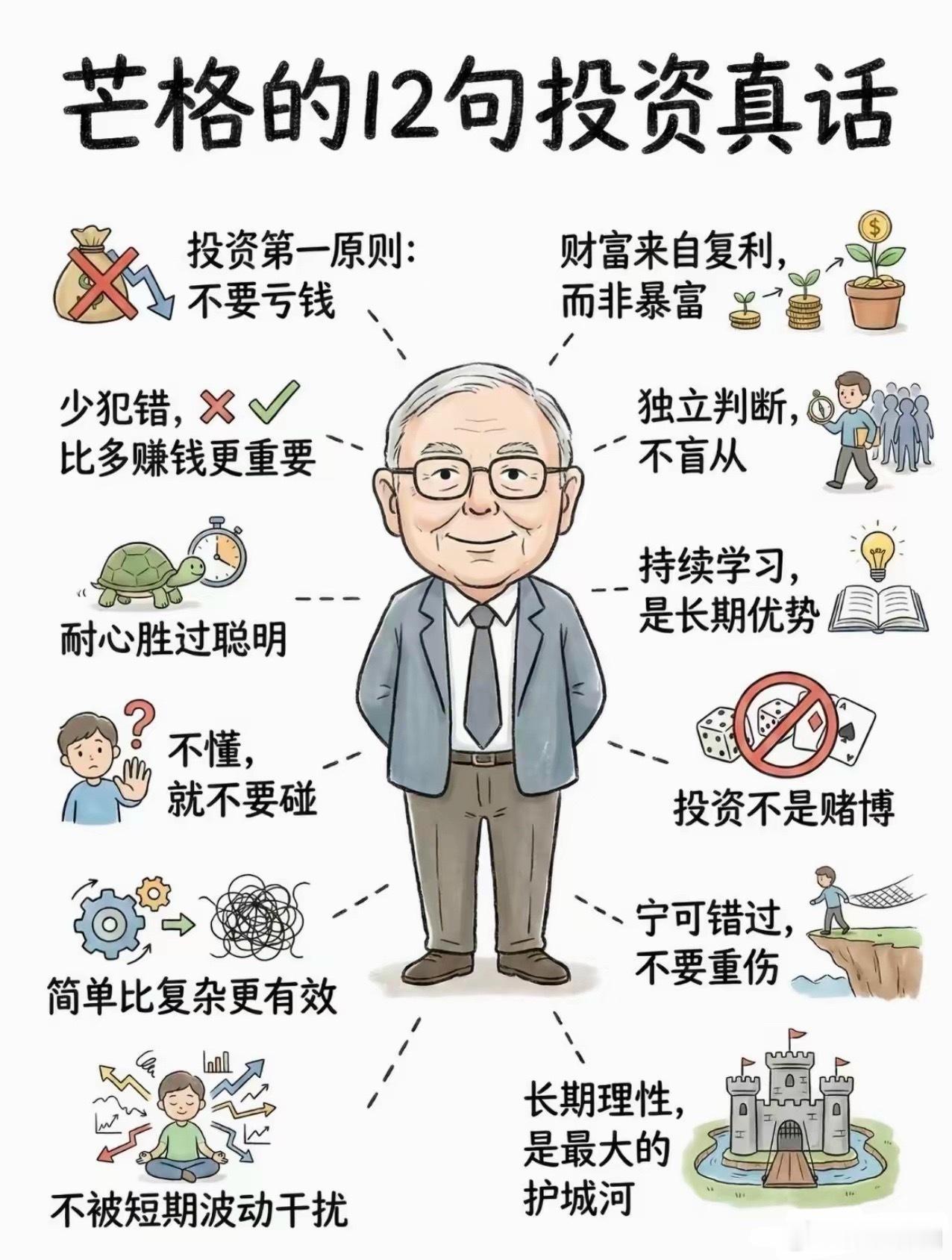 查理芒格12句投资真话 