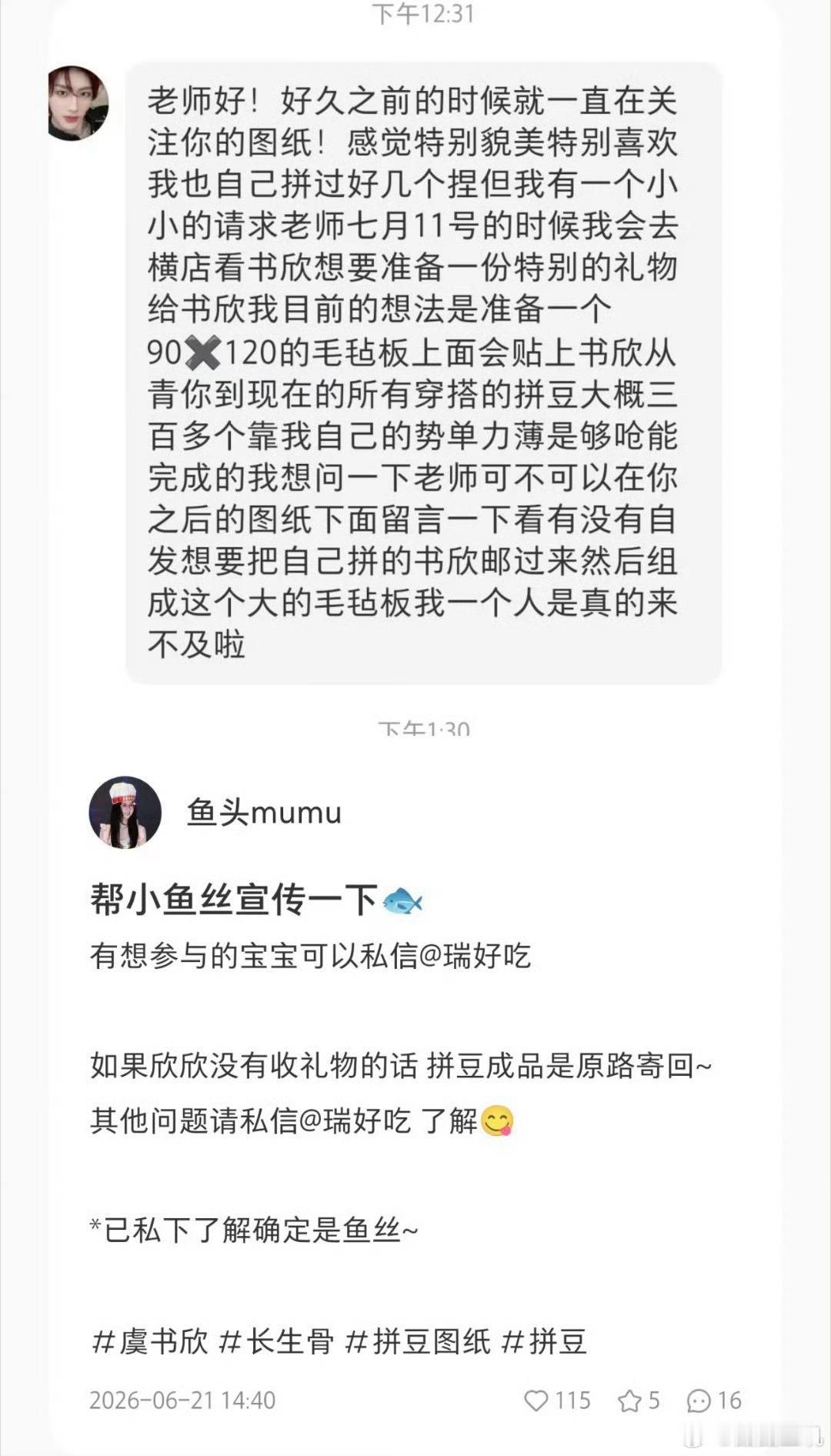 是很多小石榴一起完成的超大拼豆板，之前其实已经说过了不要带这种大型物件，但虞书欣